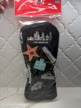 Winston Collection Los Angeles Mural Leather Golf Headcover USA Handmade NWT